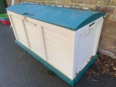 Photo of free Garden storage bench/container (West Molesey.) #1