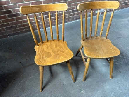 Photo of free Wooden Dining Room Chairs (Derby DE23) #1