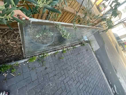 Photo of free Good condition brass shower door (SW20) #4
