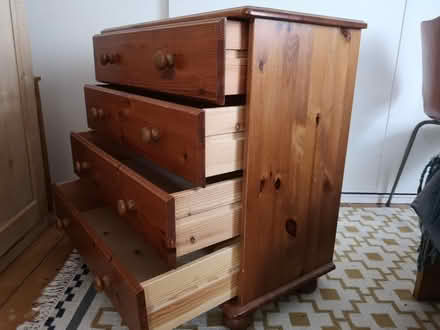 Photo of free Small pine chest of drawers (Newington, Edinburgh EH16) #4