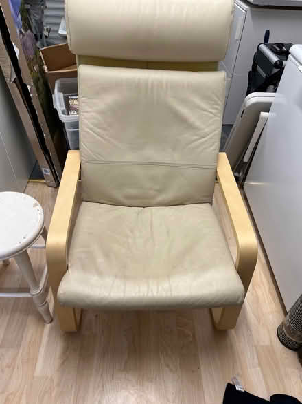 Photo of free Ikea Poang Leather Style Chair (Cheltenham GL53) #1