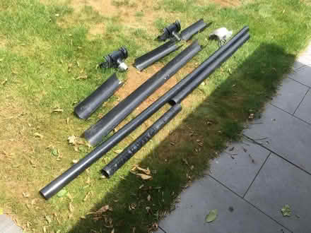 Photo of free Black Guttering Leftovers Yateley (Yateley GU46) #2