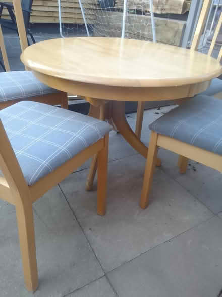 Photo of free Extendable table and 4 x chairs (Bolton, BL3) #2
