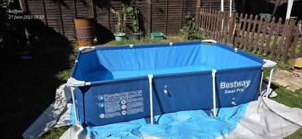 Photo of free 8ft steel frame pool (Petersfield) #2