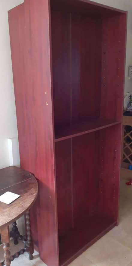 Photo of free 2x full height bookcases (5 adjustable shelves plus base) (Highway SL6) #2
