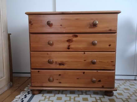 Photo of free Small pine chest of drawers (Newington, Edinburgh EH16) #1