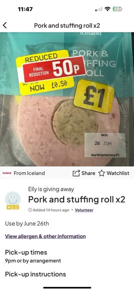 Photo of free food (Loughton ig10 2ad) #1