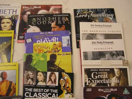 Photo of free 18 Misc DVDs (from Telegraph) (West Moors) #4