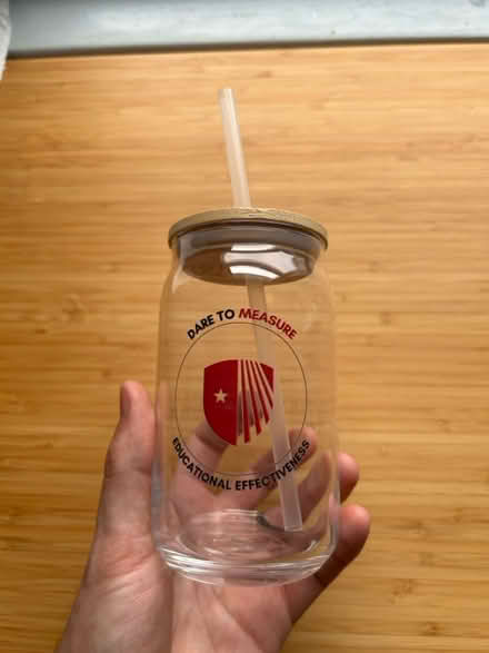 Photo of free Drinking glass w straw (New Hyde Park) #2