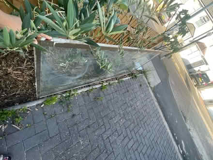 Photo of free Good condition brass shower door (SW20) #3