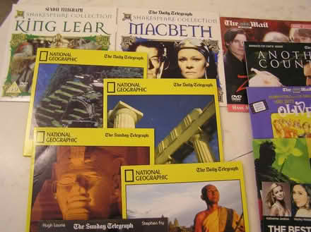 Photo of free 18 Misc DVDs (from Telegraph) (West Moors) #2