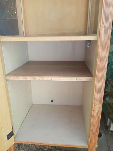 Photo of free Tall glass fronted cabinet (TW12) #3