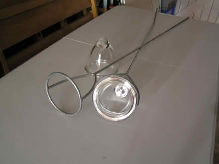 Photo of free 2 T light holders & garden spikes (West Moors) #1