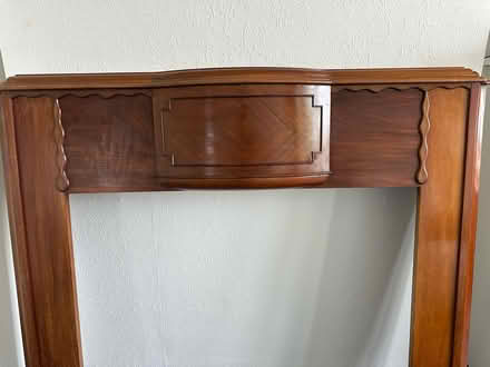 Photo of free Mahogany Fireplace Surround (Worcester Park) #3