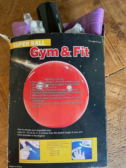 Photo of free Gym/Fit Super Ball (Allestree Park DE22) #2