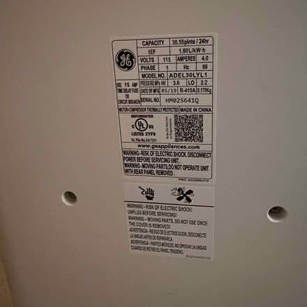 Photo of free Dehumidifier (West Seattle Admiral) #3