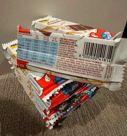 Photo of free Kinder Country Bars Bundle (Hemel Hempstead, HP2 area) #2