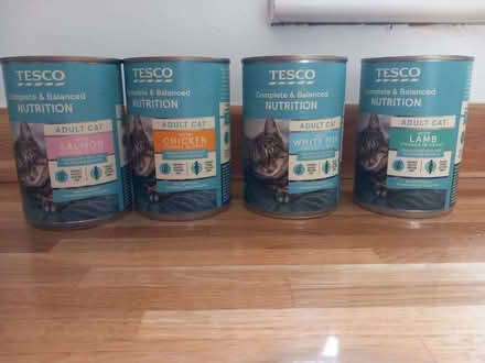 Photo of free 4 tins tesco cat food (Mold CH7) #1