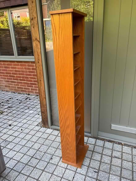 Photo of free Wood cd tower (Headington Hill OX3) #2