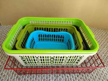 Photo of free Collection of storage baskets (Hall Green B28) #1