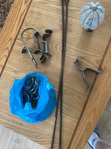 Photo of free Curtain pole and accessories (Little Heath EN6) #1