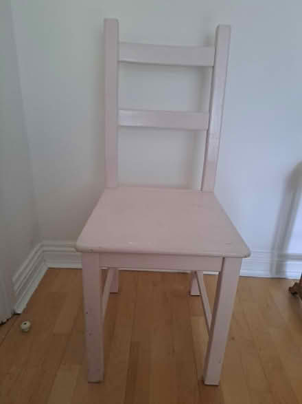 Photo of free Painted wooden chair (Sandyford) #1