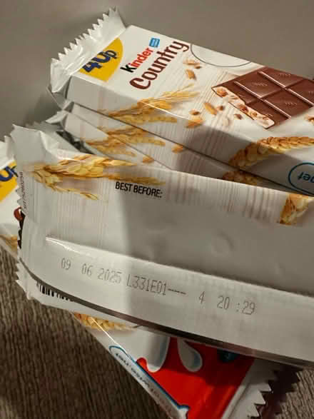 Photo of free Kinder Country Bars Bundle (Hemel Hempstead, HP2 area) #3
