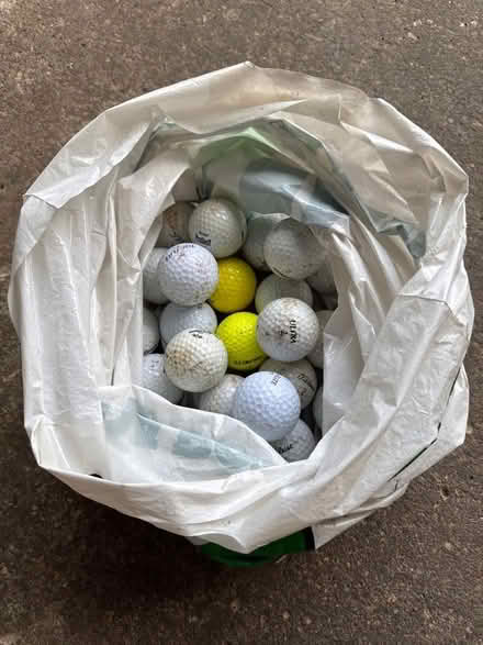Photo of free Bag of lake golf balls. Probably 30 or so (Seer Green HP9) #1