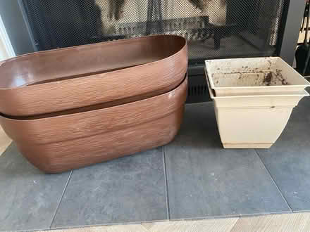 Photo of free Outdoor Pots - Railing and Ground (Brookland, DC) #1