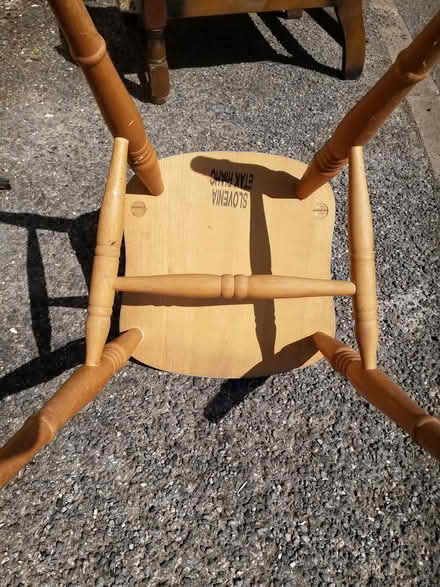 Photo of free Farmhouse Kitchen Chairs 2 (51 farmer's close OX28) #1