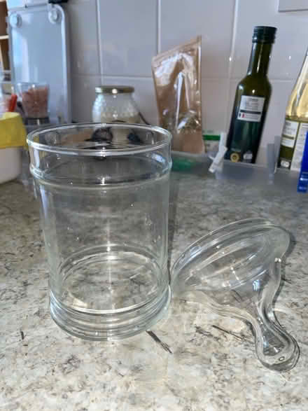 Photo of free Glass storage jar (Welling DA16) #2