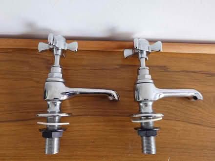 Photo of free Hot and cold metal taps, unused (Seaford BN25) #3