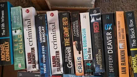 Photo of free Box of crime fiction (AL1) #1