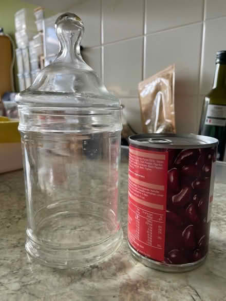Photo of free Glass storage jar (Welling DA16) #3