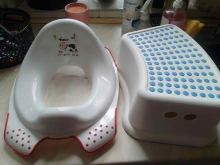 Photo of free Toilet seat and step (Yorkshire) #1