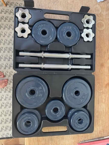 Photo of free 18 kg dumbbell set (Hamm Court TW17) #2