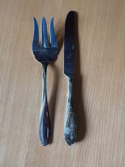 Photo of free Serving fork and knife (Queensway Terrace South) #1