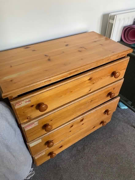Photo of free Chest of drawers (broken) (SE4) #1