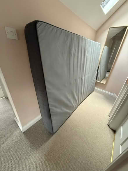 Photo of free IKEA King size mattress (Orleton) #2