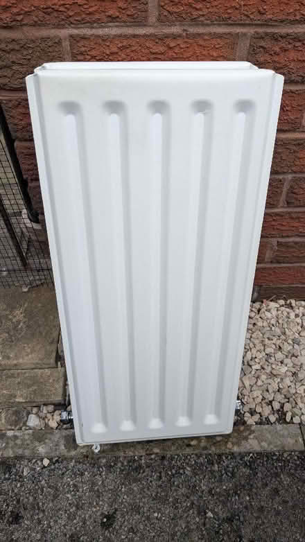 Photo of free Small Double Panel Single Fin Radiator (Caldy Valley CH3) #1