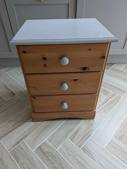 Photo of free Pine Bedside Table (Enfield EN2) #1