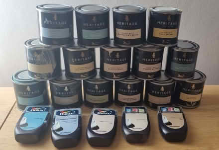 Photo of free Paint samples from Dulux heritage range (Royal Leamington Spa CV32) #1