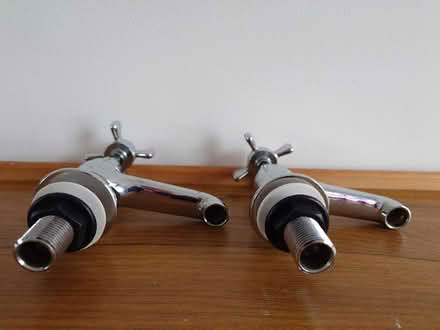 Photo of free Hot and cold metal taps, unused (Seaford BN25) #2