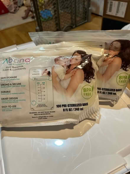 Photo of free Breastmilk storage bags (Silver spring) #3