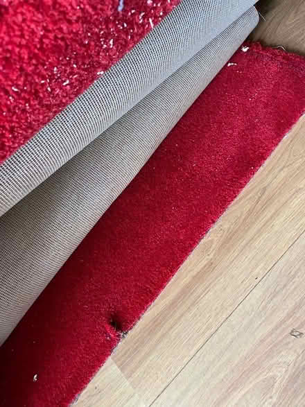 Photo of free Red bedroom carpet (AB14) #1