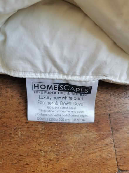 Photo of free Duck feather and down double duvet (Oxford-Freegle CGA OX1) #1
