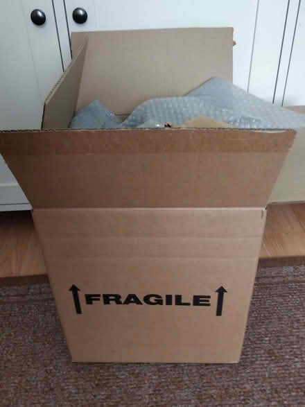 Photo of free Strong cardboard box (Splott CF24) #1