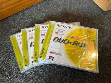 Photo of free 4x DVD+RW unused (Guiseley LS20) #1