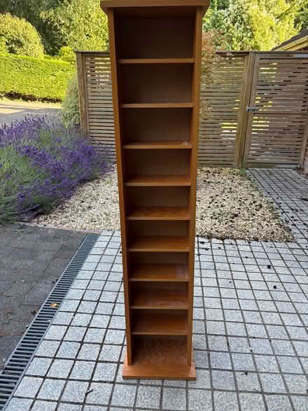 Photo of free Wood cd tower (Headington Hill OX3) #1