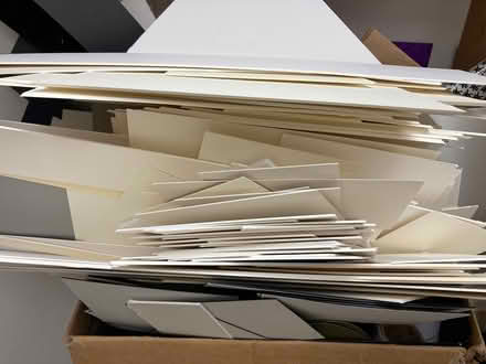 Photo of free Mountboard offcuts (East Horsley KT24) #1